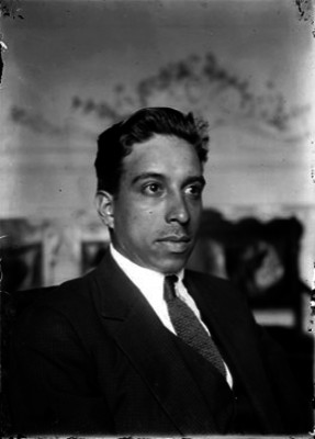 Salvador Pruneda, periodista y caricaturista, retrato