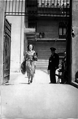 María Teresa Puente, Juez caminando por los patios de la penitenciaría del Distrito Federal