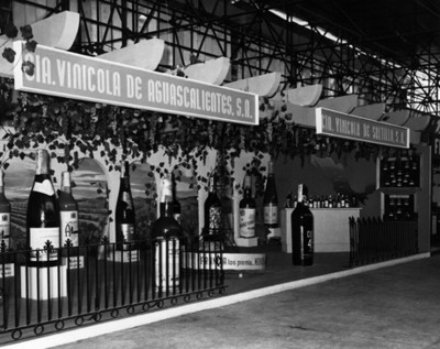 Stand de la Compañía vitivinícola de Aguascalientes S.A.