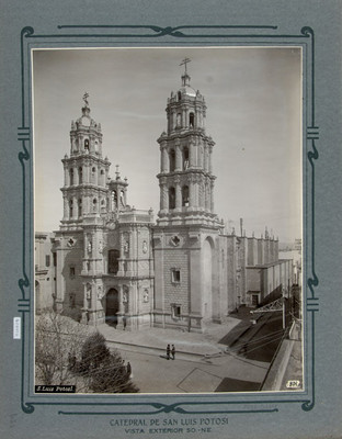 Fachada principal de la Catedral de San Luis Potosí