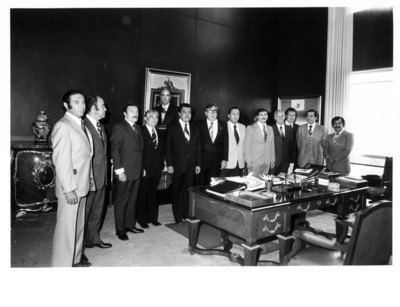 Feliciano Guerra y Santiago Roel se reunen con miembros de la Confederación de Agentes Aduanales