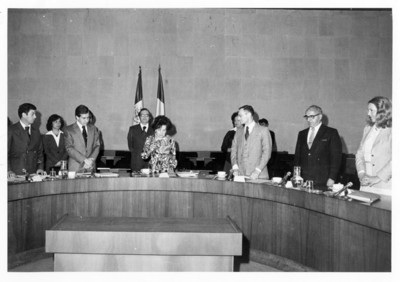María Emilia Téllez Benoit preside la "5° Reunión de la Comisión Mixta México- Francia" junto a diplomáticos