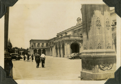 Alcázar del Castillo de Chapultepec, vista parcial