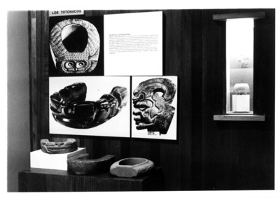 Piezas prehispánicas en el museo Carlos Pellicer