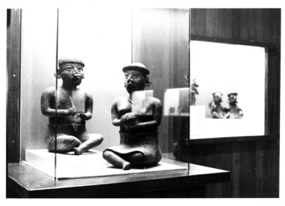 Figuras prehispánicas en el museo Carlos Pellicer