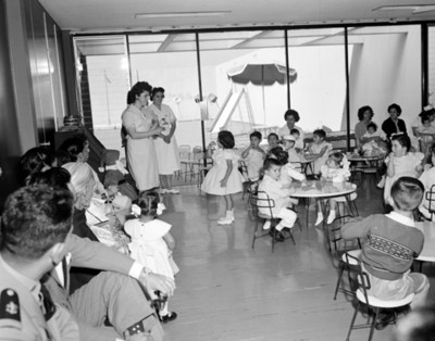 Clase muestra en una escuela infantil