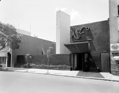 Fachada del bar y el restaurante del Museo del Eco