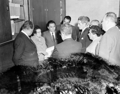 Empresarios en una oficina
