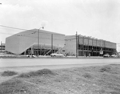 Edificio durante proceso de construcción