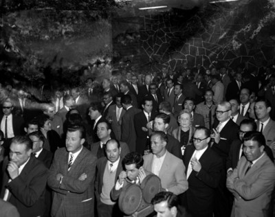 Empresarios durante una reunión