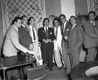 Ignacio Martínez FDurán y Hombres, retrato de grupo