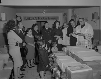 Inauguración del consultorio del doctor "Adolfo Sánchez Aceves"