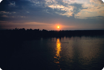 Atardecer en el Lago