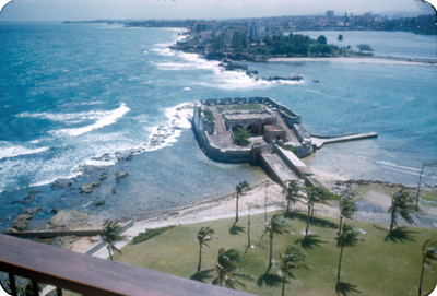 Fuerte y ciudad de San Juan, panorámica, vista parcial
