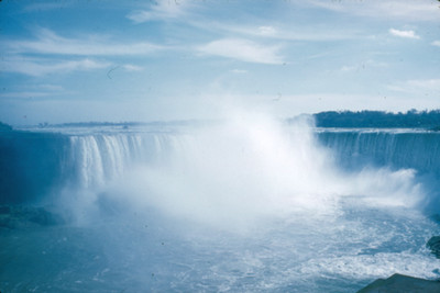 Cataratas y rio Niagara, paisaje