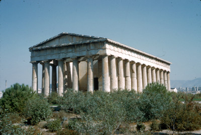 Templo El Hefestion, exterior