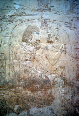 Bajo relieve, en la tumba de Ramses II