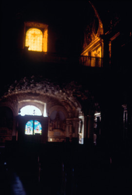 Coro y Sotocoro, interior de la iglesia de Santo Domingo