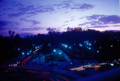 Ciudad de Mexico, vista nocturna
