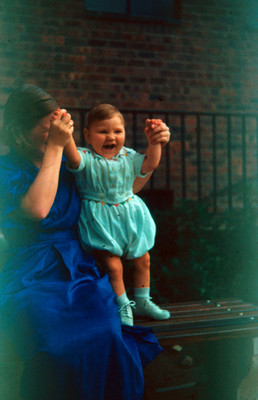 Edith Sophie e hijo
