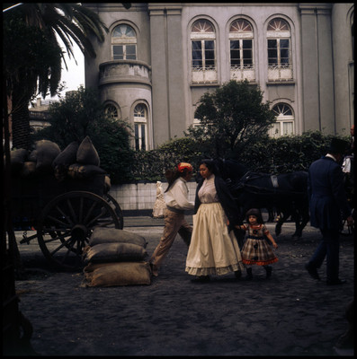 Escena de vida cotidiana en hacienda