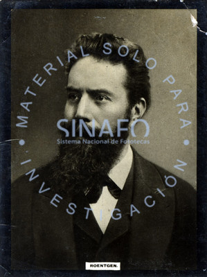 Wilhelm "Röntgen", físico alemán, retrato