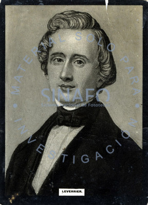 Urbain Le "Verrier", matemático francés, retrato