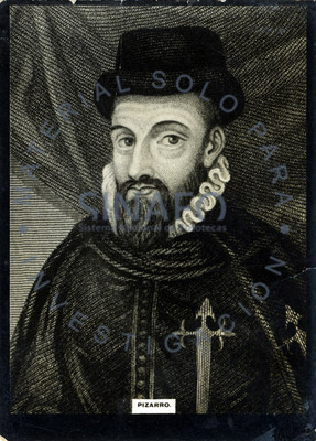 Francisco "Pizarro" González, explorador y conquistador español, retrato