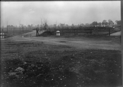 Construcción de una calzada para carruajes en los terrenos de Anzures