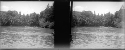 Lago chico visto desde el embarcadero