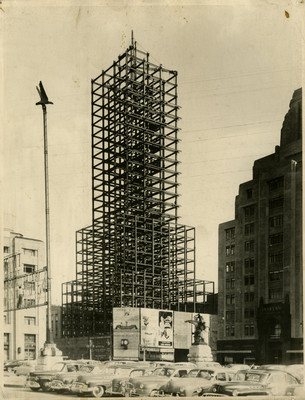 Estructura metálica de la Torre Latinoamericana