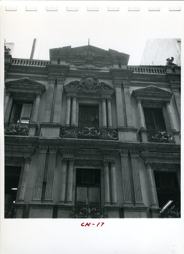 Fachada de inmueble
