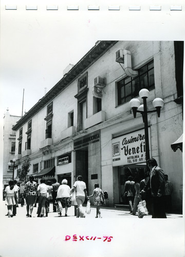 Calles Francisco I. Madero y Motolinía