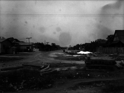 Rancheria en el estado de Tabasco, vista parcial