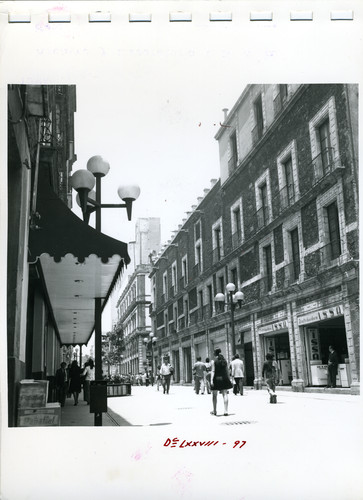 Vista de la calle Motolinía