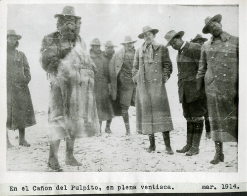 Constitucionalistas en el Cañón del Púlpito