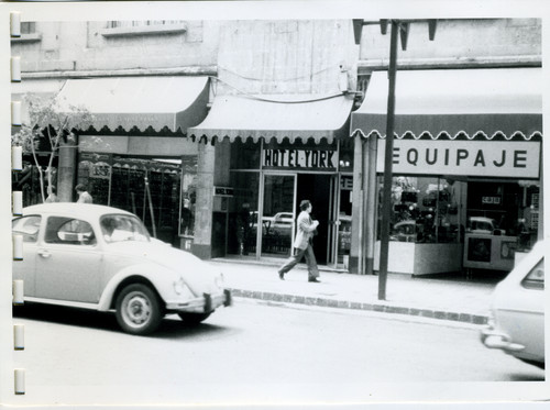 Arquitectura civil en las calles 5 de Mayo y Motolinía