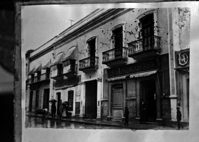 Casa de Aquiles Serdán, en la calle de Santa Clara