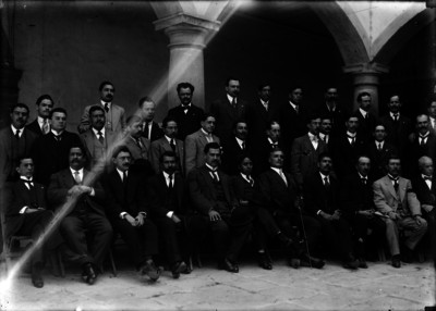 Miembros del Congreso Constituyente, retrato de grupo