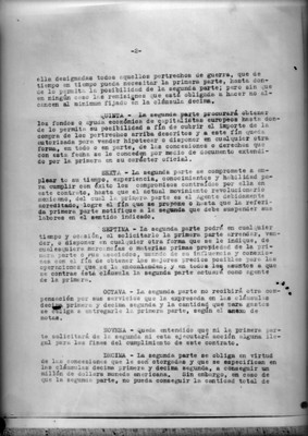 Página 2 del contrato firmado entre Rafael Zubarán C. y Adolfo de la Huerta