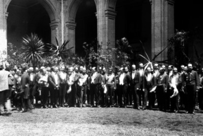 Alvaro Obregón, embajadores y misiones especiales, retrato de grupo