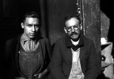 Obreros, retrato