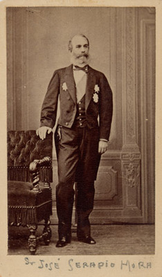 José Serapio Mora. Ministro de México en Austria', retrato