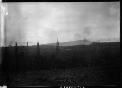 Pozos petroleros en Ebano, San Luis Potosí