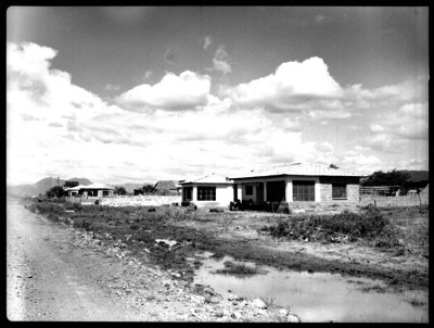 Casas rústicas en la población de Jiquilpan