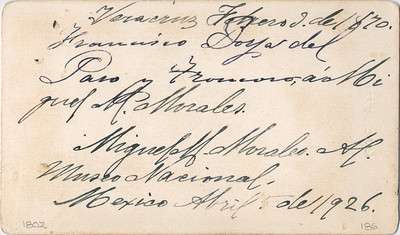 Francisco Borja del Paso y Troncoso, retrato