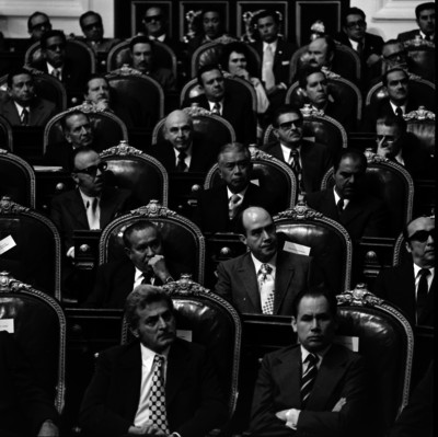 Asistentes al Segundo Informe de Gobierno de Luis Echeverría Alvarez