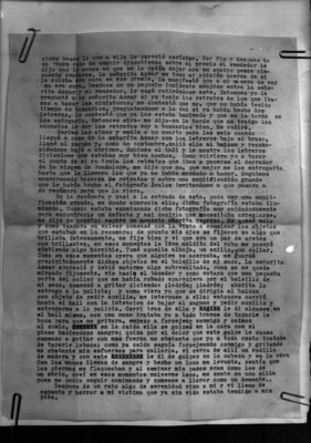 Carta declaratoria de Alberto Gallegos a César Cervantes, quinta página