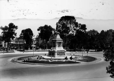 Monumento a Cuauhtémoc en Paseo de la Reforma