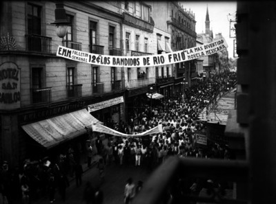 Trabajadores durante una manifestación